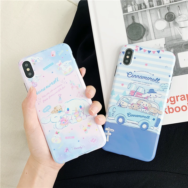 Cute Cartoon Japan doll baby Cinnamoroll cover case for iphone 7 8 6 S 6s Plus X XS MAX XR Glossy imd soft silicon Capa Coque
Cute Cartoon Japan doll baby Cinnamoroll cover case for iphone 7 8 6 S 6s Plus X XS MAX XR Glossy imd soft silicon Capa Coque