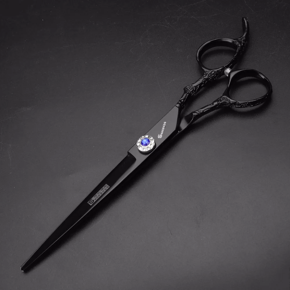 7 inch professional hairdressing barber hair cutting scissors sharp unique black salon shears barber makas barberia
7 inch professional hairdressing barber hair cutting scissors sharp unique black salon shears barber makas barberia