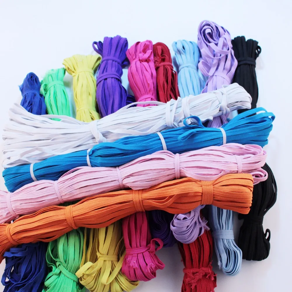 Colorful Narrow Elastic Band,Doll Clothes Sewing Material Mini Width Flat Elastic Band 5mm
Colorful Narrow Elastic Band,Doll Clothes Sewing Material Mini Width Flat Elastic Band 5mm