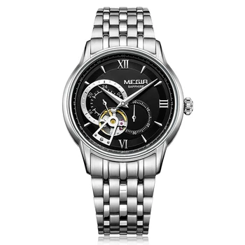 MEGIR Top Brand Luxury Watch Men Automatic Mechanical Watches Sapphire Glass Stainless Steel Diving Watch
MEGIR Top Brand Luxury Watch Men Automatic Mechanical Watches Sapphire Glass Stainless Steel Diving Watch