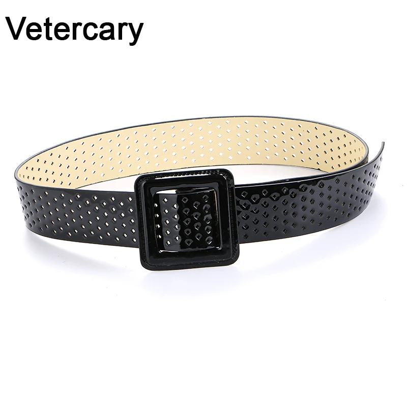 Big square buckle belts Women Fashion Wide black Leather Belt Woman many Drilling Jeans Female Top Quality Straps Ceinture Femme
Big square buckle belts Women Fashion Wide black Leather Belt Woman many Drilling Jeans Female Top Quality Straps Ceinture Femme