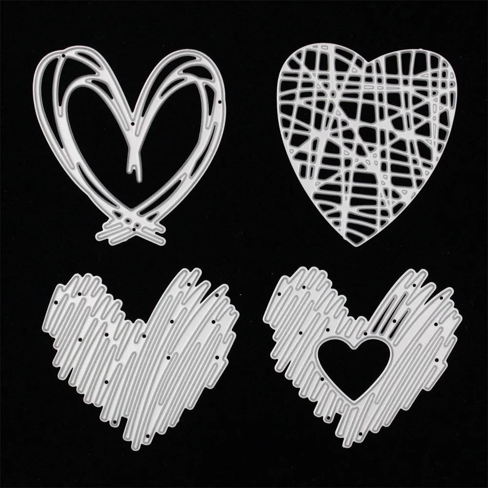 KSCRAFT Heart Metal Cutting Dies Stencils for DIY Scrapbooking/photo album Decorative Embossing DIY Paper Cards
KSCRAFT Heart Metal Cutting Dies Stencils for DIY Scrapbooking/photo album Decorative Embossing DIY Paper Cards