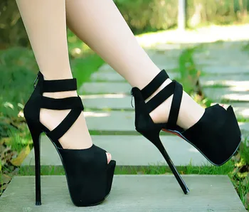 16cm Super High Heel Women Shoes Summer New Stiletto Sandals Waterproof Platform Catwalk Nightclub Fish Mouth Sandals
16cm Super High Heel Women Shoes Summer New Stiletto Sandals Waterproof Platform Catwalk Nightclub Fish Mouth Sandals