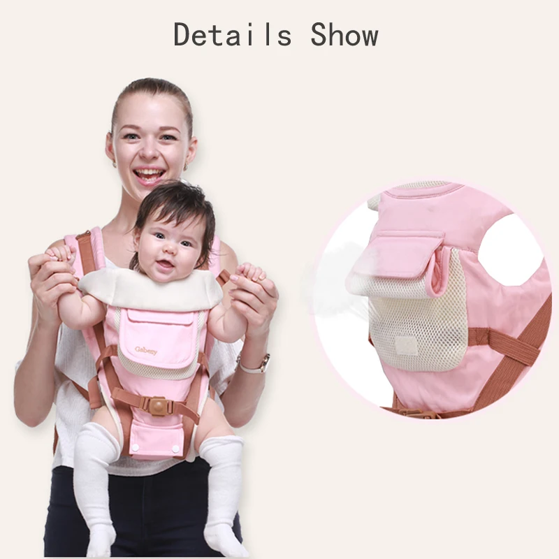 Baby Carriers Ergonomic Infant Backpack Baby Care Hip Seat Toddler Slings Kangaroo Baby Hipseats For Newborn (3)