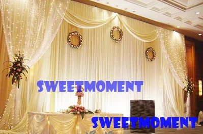 3x6m Wedding Backdrop for Wedding Decoration Wedding Drape and Curtain with Detachable Swag Free shipping
3x6m Wedding Backdrop for Wedding Decoration Wedding Drape and Curtain with Detachable Swag Free shipping
