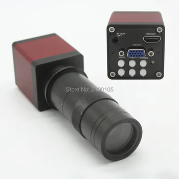 Free Shipping 2.0MP 30FPS 1080P HDMI VGA Dual Output Digital Industrial Microscope Camera+8X-130X Optical C-mount Lens
Free Shipping 2.0MP 30FPS 1080P HDMI VGA Dual Output Digital Industrial Microscope Camera+8X-130X Optical C-mount Lens