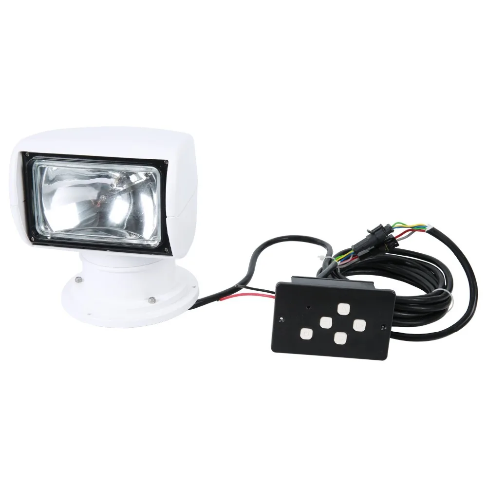 12V 100W 3200K 2500LM Marine Boat Remote Control Spotlight Truck Car Searchlight
12V 100W 3200K 2500LM Marine Boat Remote Control Spotlight Truck Car Searchlight