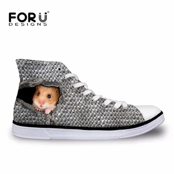 FORUDESIGNS Cute 3D Animal Ferret Pattern Men Vulcanize Shoes Flats Casual Student Canvas Shoes Fashion Student Boys Comfortable
FORUDESIGNS Cute 3D Animal Ferret Pattern Men Vulcanize Shoes Flats Casual Student Canvas Shoes Fashion Student Boys Comfortable