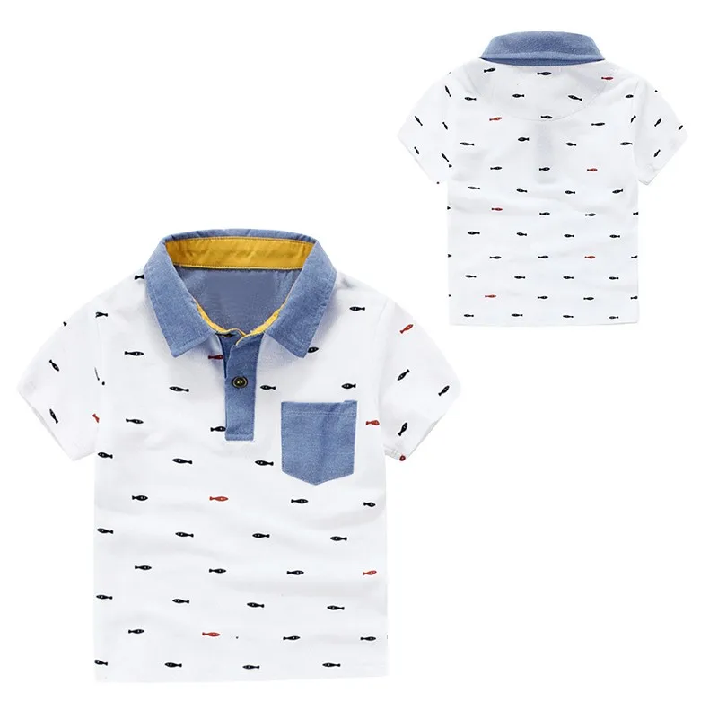 Summer Kids Boys Casual T-shirts Summer Tops Turn-down Collar Animal Pattern Tee T-shirts For Boys Children's Clothing Boy
Summer Kids Boys Casual T-shirts Summer Tops Turn-down Collar Animal Pattern Tee T-shirts For Boys Children's Clothing Boy