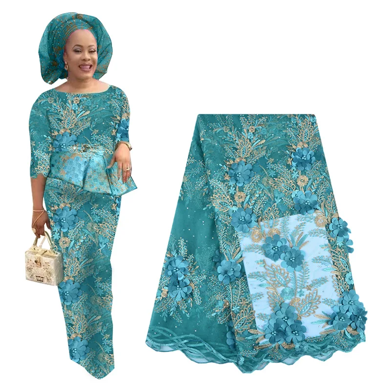 2019 Lateast African Net Lace Fabric 3D flower High Quality Nigerian Lace With Stones French Tulle Mesh Lace Fabric For Woman
2019 Lateast African Net Lace Fabric 3D flower High Quality Nigerian Lace With Stones French Tulle Mesh Lace Fabric For Woman