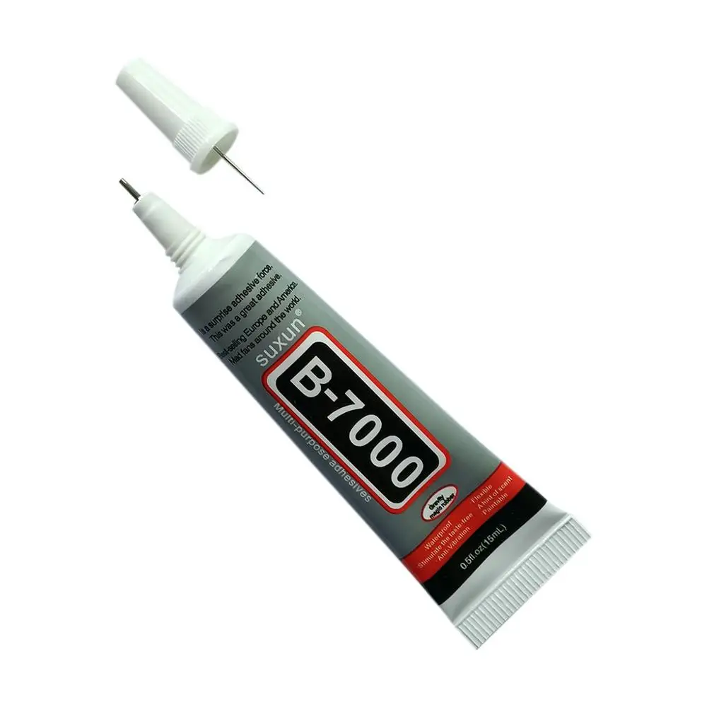 2PC 15ml super multi-function waterproof instant repair bonding B7000 glue industrial grade adhesion #4J04
2PC 15ml super multi-function waterproof instant repair bonding B7000 glue industrial grade adhesion #4J04