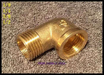 15Pcs/Lot 2 ways 1/8" BSP Male to Female Thread Elbow Brass Pipe Coupler Adapter Brand New
15Pcs/Lot 2 ways 1/8" BSP Male to Female Thread Elbow Brass Pipe Coupler Adapter Brand New