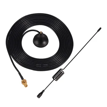 SOONHUA Vehicle Mobile Radio Antenna 433MHz 3.0dBi High Gain Antenna Stable Signal VSWR With SMA Connector Magnetic Base Cable
SOONHUA Vehicle Mobile Radio Antenna 433MHz 3.0dBi High Gain Antenna Stable Signal VSWR With SMA Connector Magnetic Base Cable