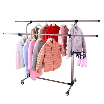 Wheels Rolling Clothes Laundry Drying Rack Quilt Garment Long Length Hanging Stand Rack Outside Balcony F2/-S
Wheels Rolling Clothes Laundry Drying Rack Quilt Garment Long Length Hanging Stand Rack Outside Balcony F2/-S