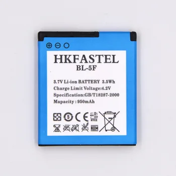 New BL-5F BL 5F Li-ion Battery For Nokia 6210N 6210 Navigator 6290 6710N 6710 E65 N93i N95 N96 X5-01 Mobile Phone batteries 
New BL-5F BL 5F Li-ion Battery For Nokia 6210N 6210 Navigator 6290 6710N 6710 E65 N93i N95 N96 X5-01 Mobile Phone batteries