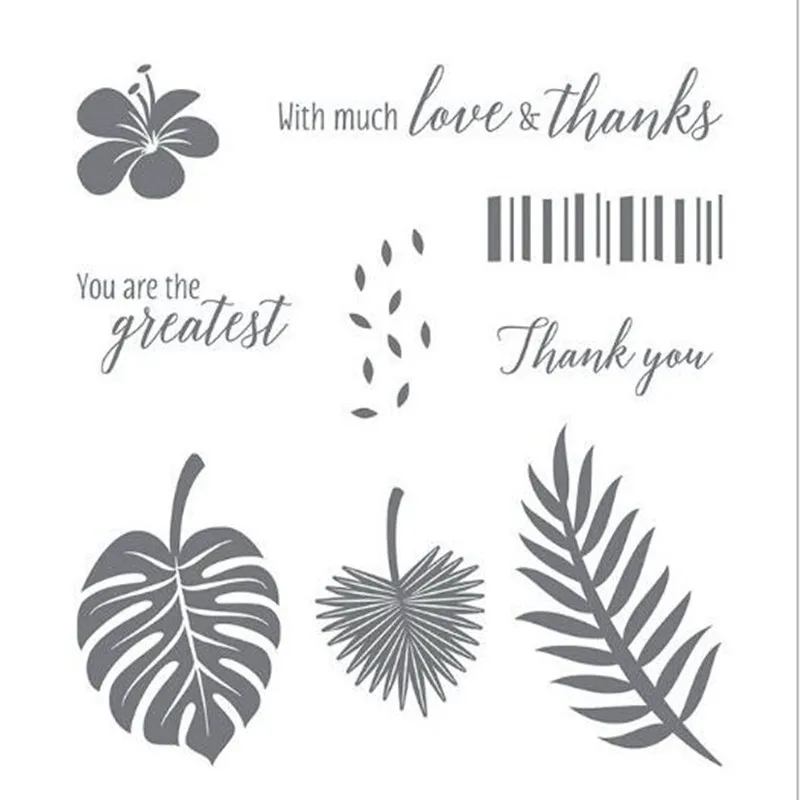 Leaves Flowers DR Code Rubber Clear Silicone Stamp/Seal for DIY Scrapbooking/Photo Album Decorative Card Making Clear Stamps
Leaves Flowers DR Code Rubber Clear Silicone Stamp/Seal for DIY Scrapbooking/Photo Album Decorative Card Making Clear Stamps