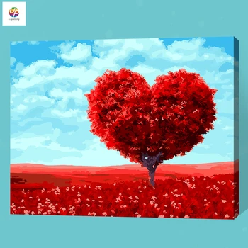 Love Tree Scene Scenery Frameless Digital Painting By Number Acrylic Paint Modern Wall Art Canvas Painting Home Deco Deal 
Love Tree Scene Scenery Frameless Digital Painting By Number Acrylic Paint Modern Wall Art Canvas Painting Home Deco Deal