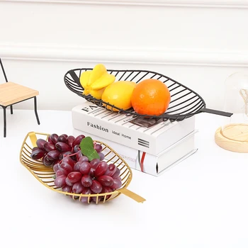 Nordic Iron Gold Leaf Shaped Tray Creative Fruit Snack Bread Sundries Organizer Livingroom Table Fruit Decoration Storage Basket
Nordic Iron Gold Leaf Shaped Tray Creative Fruit Snack Bread Sundries Organizer Livingroom Table Fruit Decoration Storage Basket
