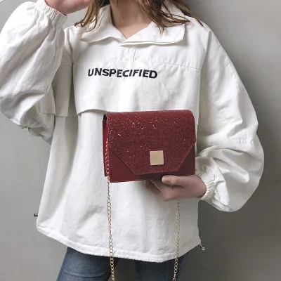 Wholesale bags female summer new 2019 new sequins fashion tide Korean one shoulder wild diagonal small square bag
Wholesale bags female summer new 2019 new sequins fashion tide Korean one shoulder wild diagonal small square bag