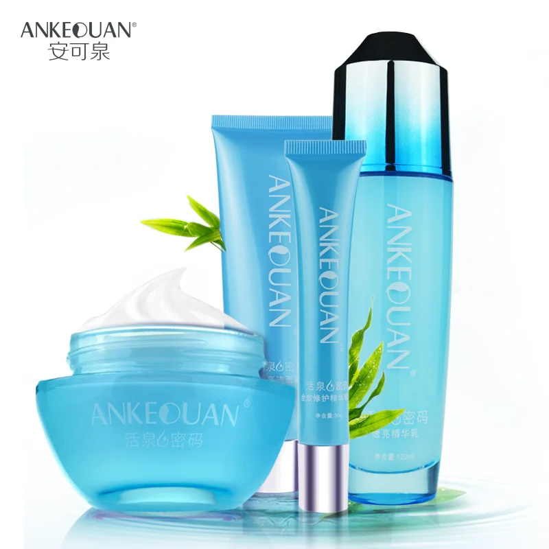 AnKeQuan Anti wrinkle eye cream whitening face cream and deeply moisture facial cleanser with emulsion face care set
AnKeQuan Anti wrinkle eye cream whitening face cream and deeply moisture facial cleanser with emulsion face care set