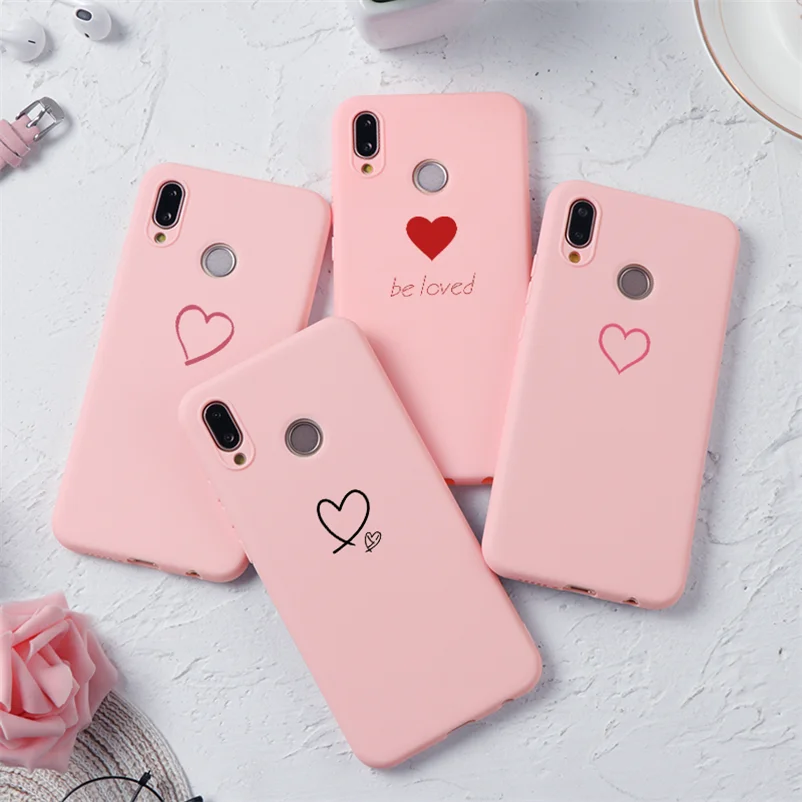 Soft Silicone Back Cover For Huawei P20 Lite Case P30 Pro Mate 10 20 P8 P9 P10 Lite Pro P Smart 2019 Pink Matte Love Heart Coque
Soft Silicone Back Cover For Huawei P20 Lite Case P30 Pro Mate 10 20 P8 P9 P10 Lite Pro P Smart 2019 Pink Matte Love Heart Coque