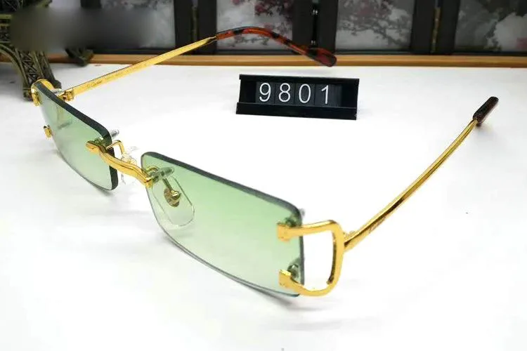 Liser Glasses Frame Men Sunglasses Gold Rimless Eyeglasses for Man Anti Reflective Clear Lens Prescription Spectacles 9801
Liser Glasses Frame Men Sunglasses Gold Rimless Eyeglasses for Man Anti Reflective Clear Lens Prescription Spectacles 9801