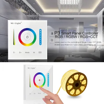 DC 12V-24V 15A Mi Light P3 Smart Panel Controller Glass Touch Screen Remote Control For Single Color RGB/RGBW/RGB+CCT LED Strips
DC 12V-24V 15A Mi Light P3 Smart Panel Controller Glass Touch Screen Remote Control For Single Color RGB/RGBW/RGB+CCT LED Strips