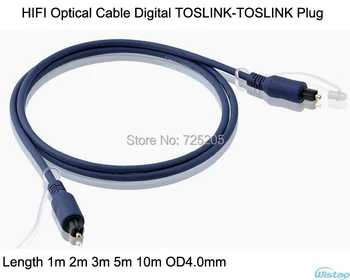 HIFI Optical Cable Digital Length 1m 2m 3m 5m 10m OD4.0mm TOSLINK-TOSLINK Plug DIY Free Shipping
HIFI Optical Cable Digital Length 1m 2m 3m 5m 10m OD4.0mm TOSLINK-TOSLINK Plug DIY Free Shipping
