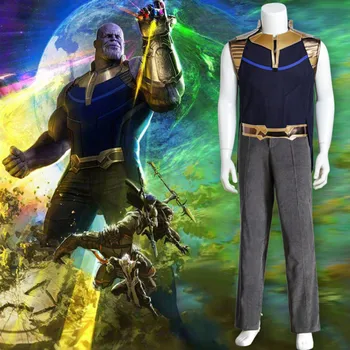 Avengers Infinity War Costume Thanos Cosplay Costume Adult Halloween Carnival Costumes Men Battle Costume Thanos Suit
Avengers Infinity War Costume Thanos Cosplay Costume Adult Halloween Carnival Costumes Men Battle Costume Thanos Suit