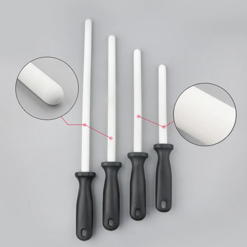 1 Pcs Ceramic(zirconia) Rod Knife Sharpener With ABS Handle Sharpening For Chefs Steel Knives Kitchen Assistant Helper musat
1 Pcs Ceramic(zirconia) Rod Knife Sharpener With ABS Handle Sharpening For Chefs Steel Knives Kitchen Assistant Helper musat