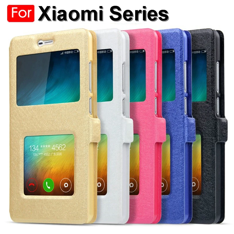 Luxury Front View Window Leather Flip Case For Xiaomi F1 Mi 8 9 A1 A2 Lite Redmi 5 Plus 6 Pro 4A 4X 5A Note 5 6 7 Coque Cover
Luxury Front View Window Leather Flip Case For Xiaomi F1 Mi 8 9 A1 A2 Lite Redmi 5 Plus 6 Pro 4A 4X 5A Note 5 6 7 Coque Cover