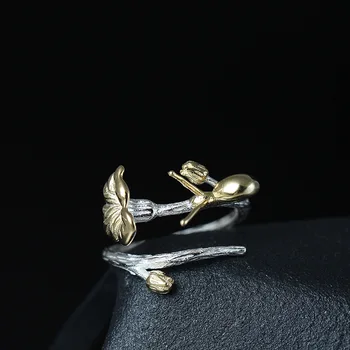Small And Pure And Fresh Lotus Leaf Lovely Snail Ring Opening Adjustable Small Animals Act The Role Ofing Is Tasted
Small And Pure And Fresh Lotus Leaf Lovely Snail Ring Opening Adjustable Small Animals Act The Role Ofing Is Tasted