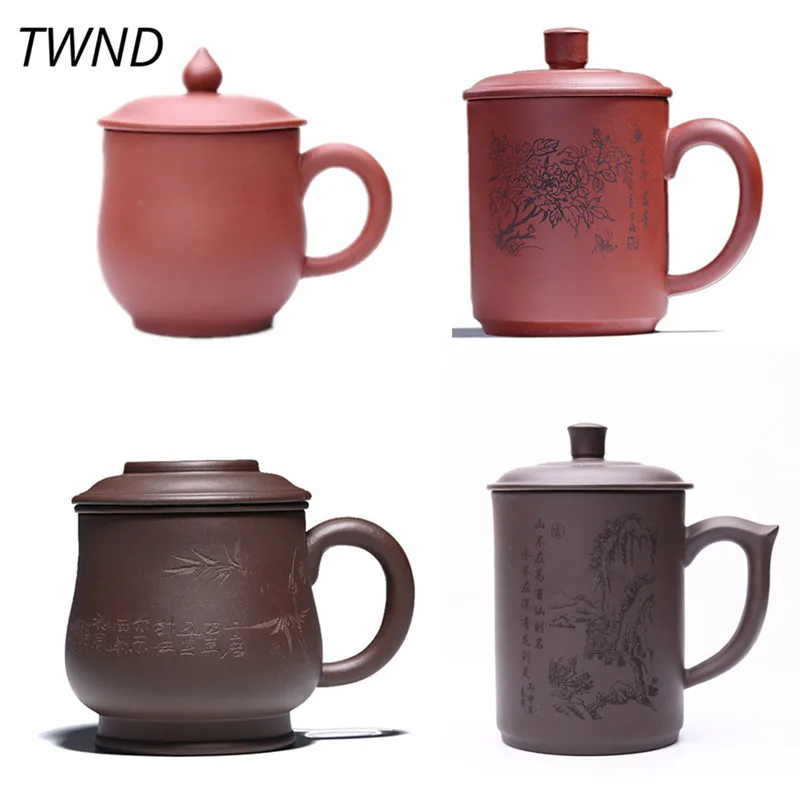 Purple clay yixing tea mugs traditional chinese kung fu cups home office drinkware with gift box friend gifts
Purple clay yixing tea mugs traditional chinese kung fu cups home office drinkware with gift box friend gifts