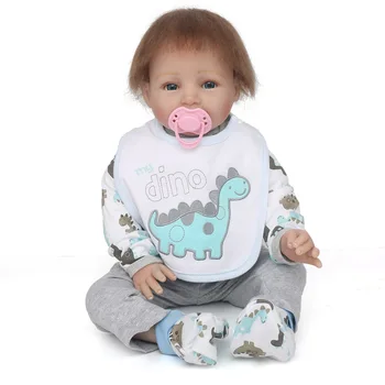 55cm 22"Soft Silicone Reborn Bebe Reborn Babies Lifelike Simulation Handmade Realistic Baby Girls Boys Dolls Vinyl Toys Boencas
55cm 22"Soft Silicone Reborn Bebe Reborn Babies Lifelike Simulation Handmade Realistic Baby Girls Boys Dolls Vinyl Toys Boencas