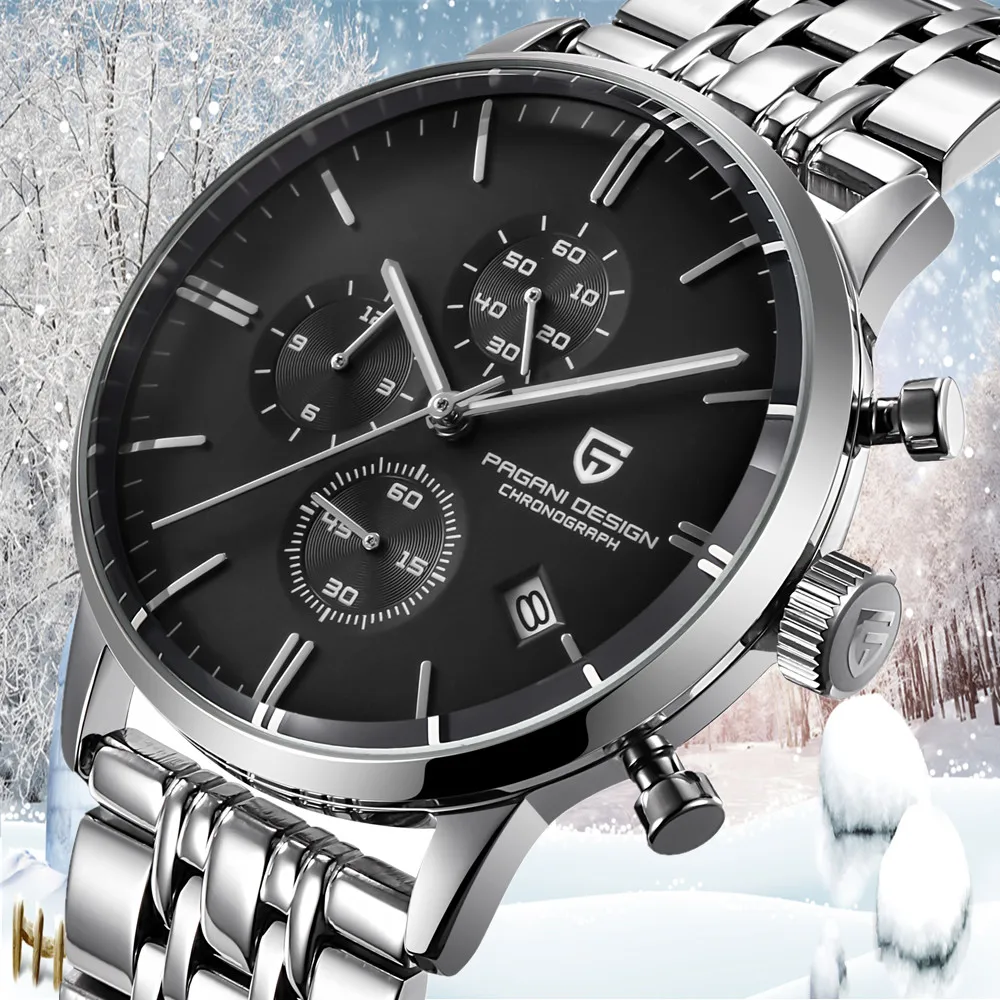 PAGANI DESIGN 2019 Men Chronograph Watches Top Brand Luxury Waterproof Sports Military Quartz Watch Mens Clock Relogio Masculino
PAGANI DESIGN 2019 Men Chronograph Watches Top Brand Luxury Waterproof Sports Military Quartz Watch Mens Clock Relogio Masculino
