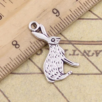 12pcs/lot Charms Rabbit 26x14mm Antique Silver Color Pendants Making DIY Handmade Tibetan Finding Jewelry For Bracelet
12pcs/lot Charms Rabbit 26x14mm Antique Silver Color Pendants Making DIY Handmade Tibetan Finding Jewelry For Bracelet