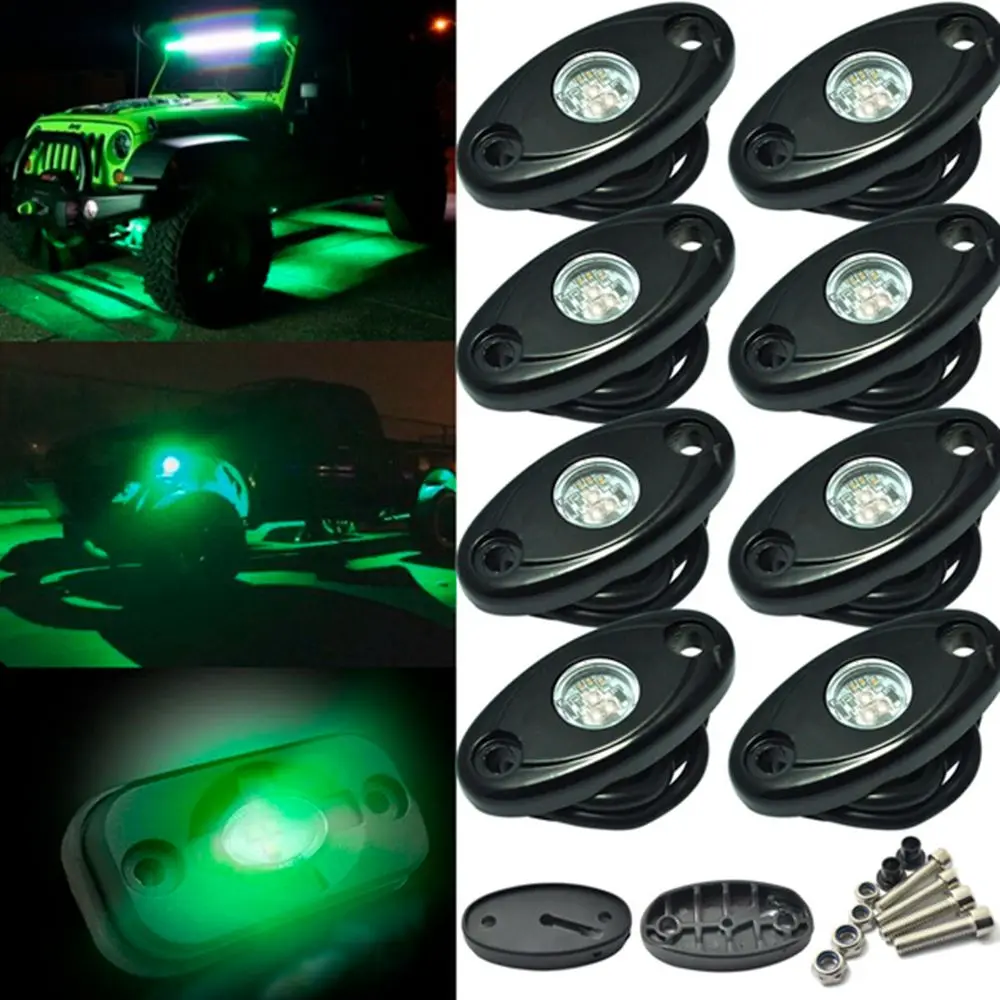 Car Styling With CREE Chips RGB LED Rock Lights LED Kit Bluetooth&Cell Phone Control Grad Multicolor for JEEP Underbody Lamp
Car Styling With CREE Chips RGB LED Rock Lights LED Kit Bluetooth&Cell Phone Control Grad Multicolor for JEEP Underbody Lamp