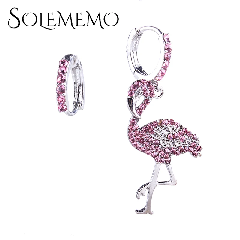 Solememo Cute Pink Flamingo Earrings for Women Girls Asymmetrical Earrings Paved Rhinestone Dangle Earrings Fashion E2624
Solememo Cute Pink Flamingo Earrings for Women Girls Asymmetrical Earrings Paved Rhinestone Dangle Earrings Fashion E2624