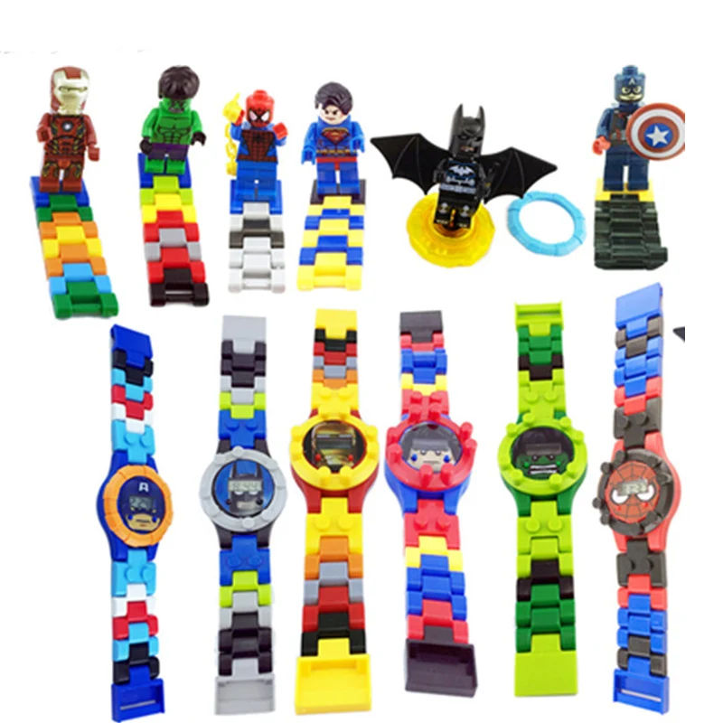 Super hero DC Avengers Building blocks Bricks Original box Children' Watch Compatible legoingly Toys for children gifts
Super hero DC Avengers Building blocks Bricks Original box Children' Watch Compatible legoingly Toys for children gifts