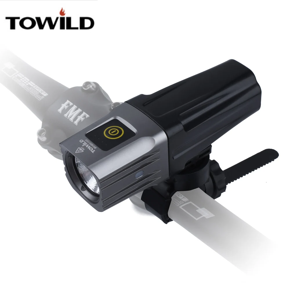 TOWILD Professional 1600 Lumens Bicycle Light Side Warning IPX6 Waterproof USB Rechargeable Bike Light Flashlight Accessories
TOWILD Professional 1600 Lumens Bicycle Light Side Warning IPX6 Waterproof USB Rechargeable Bike Light Flashlight Accessories