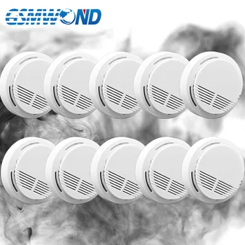 433MHz Wireless Smoke Detectors Smoke Detector Alarm For Home Burglar Alarm System, For Fire alarm system, 10 pieces include
433MHz Wireless Smoke Detectors Smoke Detector Alarm For Home Burglar Alarm System, For Fire alarm system, 10 pieces include