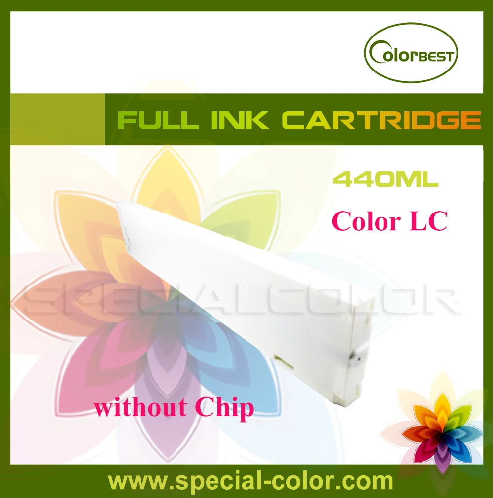 440ml ink cartridge Eco solvent Ink Tank without chip color LC for Roland/Mimaki/Mutoh Printer
440ml ink cartridge Eco solvent Ink Tank without chip color LC for Roland/Mimaki/Mutoh Printer