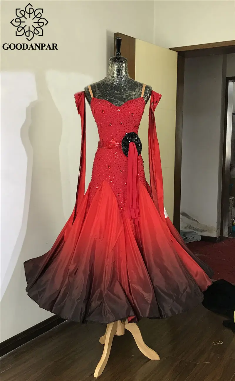 GOODANPAR Ballroom Dance Dresses Ladies Women Girls Fine Stones Long Sleeve Stage Dance Wear Waltz Flamenco Ballroom Dress
GOODANPAR Ballroom Dance Dresses Ladies Women Girls Fine Stones Long Sleeve Stage Dance Wear Waltz Flamenco Ballroom Dress