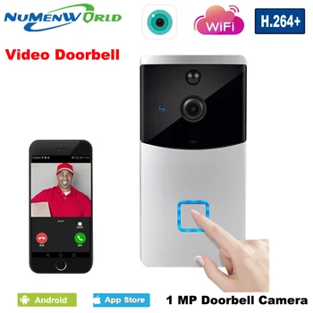 NuMenWorld WiFi Video Doorbell IP Camera Wireless Dingdong Door bell Night Vision Security&Protection Video Intercom
NuMenWorld WiFi Video Doorbell IP Camera Wireless Dingdong Door bell Night Vision Security&Protection Video Intercom