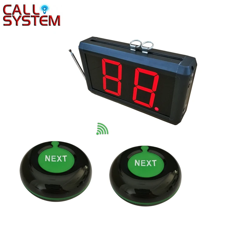 Take a number system 2-digit display with Next Control Button Wireless Number Waiting System
Take a number system 2-digit display with Next Control Button Wireless Number Waiting System