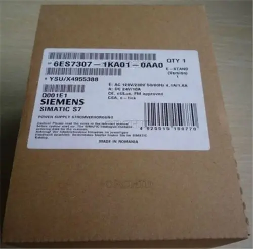 New 1Pcs S+ Power Supply 6Es7307-1Ka01-0Aa0 6Es7 307-1Ka01-0Aa0 Plc Plc W