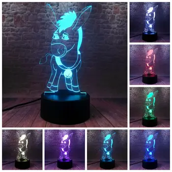 Burro Animel Figure Model 3D Illusion LED Lamp 7 Colourful Changing Touch Nightlight Flash Donkey Figma Toys
Burro Animel Figure Model 3D Illusion LED Lamp 7 Colourful Changing Touch Nightlight Flash Donkey Figma Toys