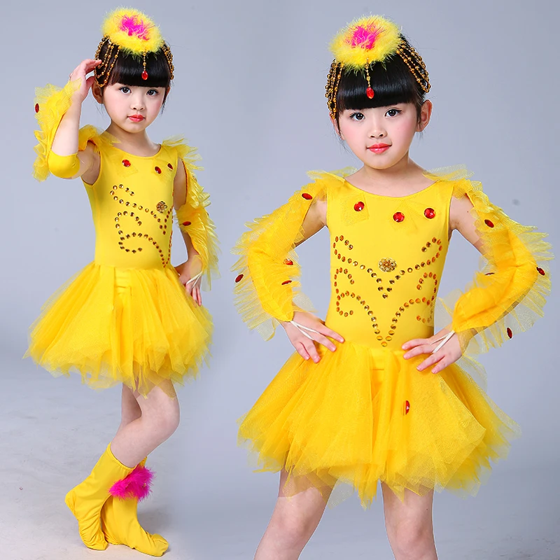 Yellow Children Performance Ballroom Dance Dress Kids Girls Dancewear Skirts Latin Stage Dance Costume Girls Tutu Dance Costumes
Yellow Children Performance Ballroom Dance Dress Kids Girls Dancewear Skirts Latin Stage Dance Costume Girls Tutu Dance Costumes