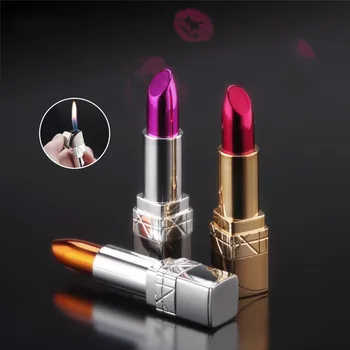 Personality Ma'am Lipstick Lighter Originality Interest Play Flame Lighter Lighter
Personality Ma'am Lipstick Lighter Originality Interest Play Flame Lighter Lighter