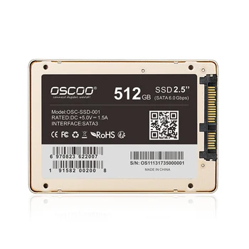 OSCOO SSD Solid State Disk SATA III 6GB/s 128GB 256GB 512GB 2.5inch SSD Hard Disk for PC Laptop Desktop
OSCOO SSD Solid State Disk SATA III 6GB/s 128GB 256GB 512GB 2.5inch SSD Hard Disk for PC Laptop Desktop